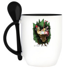 Кружка с ложкой