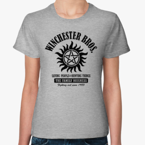 Женская футболка Winchester Brothers