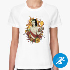 Женская спортивная футболка