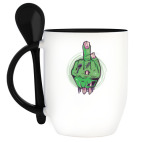 Кружка с ложкой