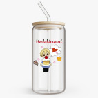 Банка с бамбуковой крышкой