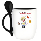 Кружка с ложкой