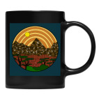 Кружка цветная UV-DTF