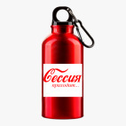 Металлическая бутылка 400 мл UV-DTF