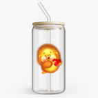 Банка с бамбуковой крышкой