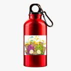 Металлическая бутылка 400 мл UV-DTF