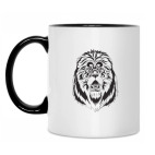 Кружка двухцветная