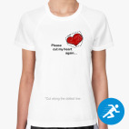 Женская спортивная футболка