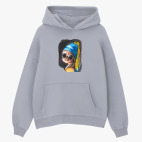 Толстовка худи оверсайз