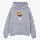 Толстовка худи оверсайз