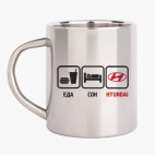 Кружка металлическая