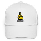 Кепка / бейсболка, белая (печать) Arnold - Bodybuilding