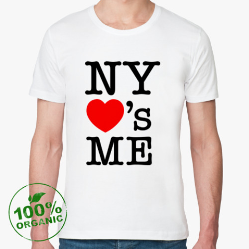 Футболка из органик-хлопка New York Loves Me