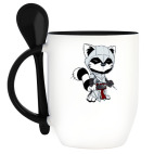 Кружка с ложкой