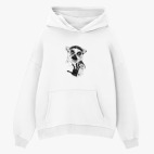 Толстовка худи оверсайз