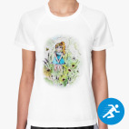 Женская спортивная футболка