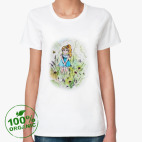 Женская футболка органик