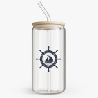 Банка с бамбуковой крышкой