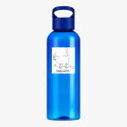 Прозрачная спортивная бутылка