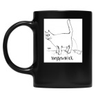 Кружка цветная UV-DTF