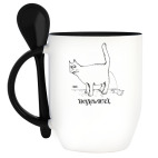 Кружка с ложкой