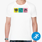 Мужская спортивная футболка