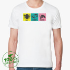 Мужская футболка органик