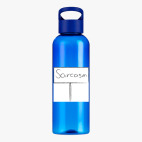 Прозрачная спортивная бутылка