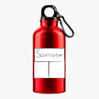 Металлическая бутылка 400 мл UV-DTF