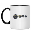 Кружка двухцветная