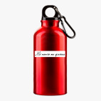 Металлическая бутылка 400 мл UV-DTF