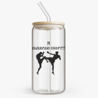 Банка с бамбуковой крышкой