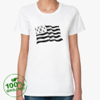 Женская футболка органик