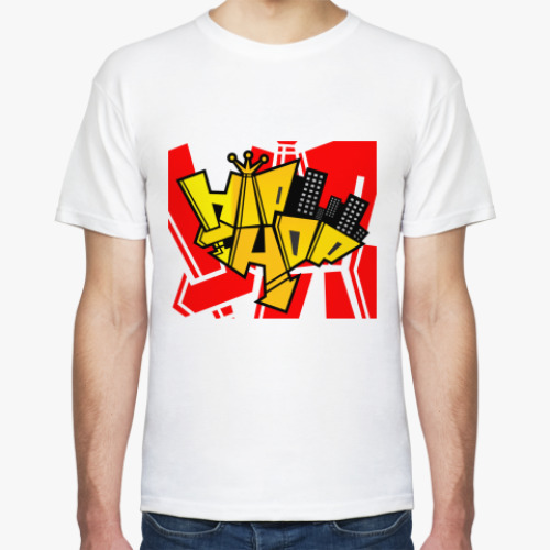 Футболка с принтом  хип-хоп