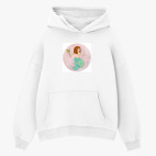 Толстовка худи оверсайз