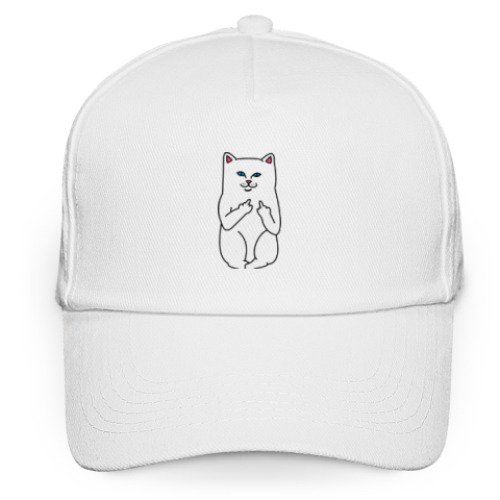 Кепка бейсболка Kitty with fuck