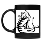 Кружка цветная UV-DTF