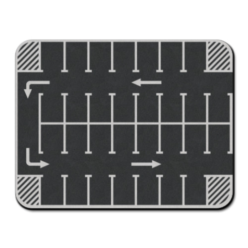 Коврик для мыши с принтом 'Парковка'