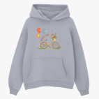 Толстовка худи оверсайз