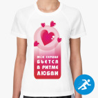 Женская спортивная футболка