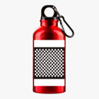 Металлическая бутылка 400 мл UV-DTF