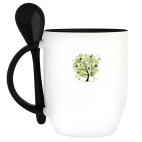 Кружка с ложкой