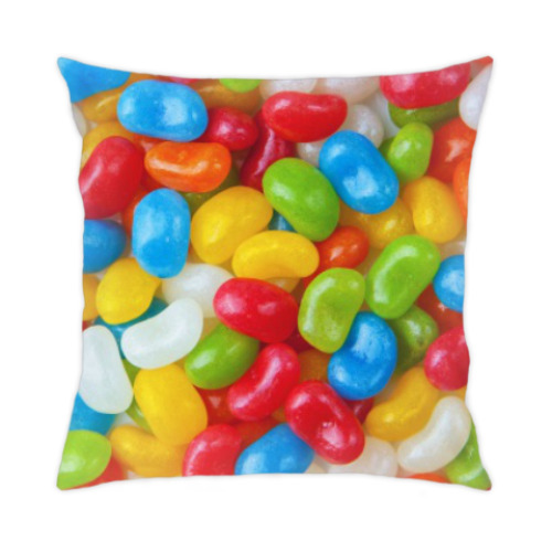 Подушка с принтом Леденцы