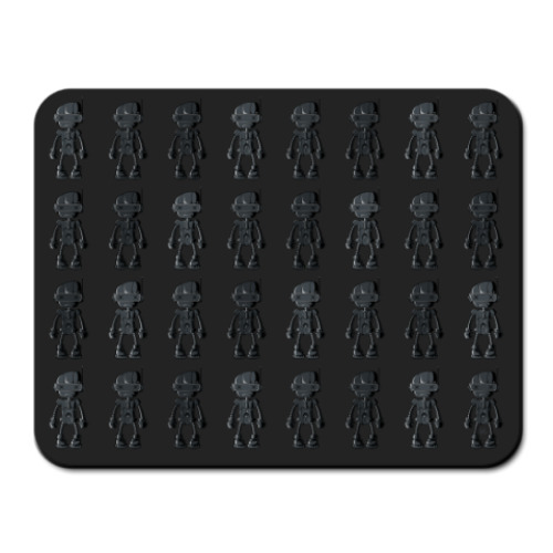 Коврик для мыши с принтом RoboCrowd