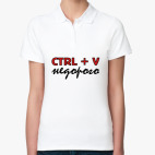 Женская рубашка поло