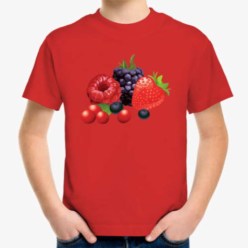 Детская футболка Ягоды