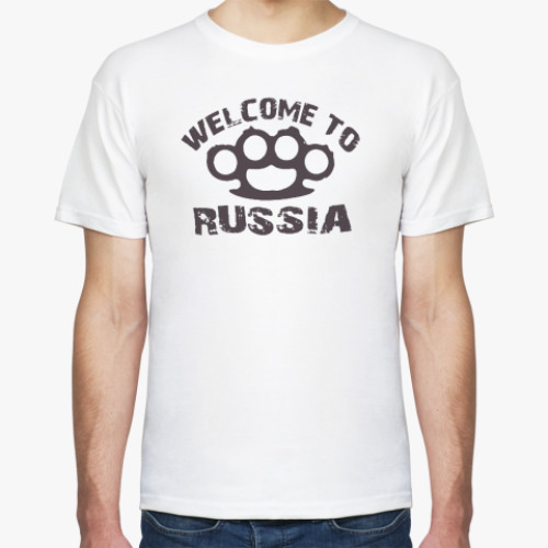 Футболка Welcome to Russia