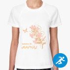 Женская спортивная футболка