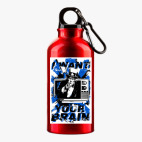 Металлическая бутылка 400 мл UV-DTF