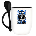 Кружка с ложкой